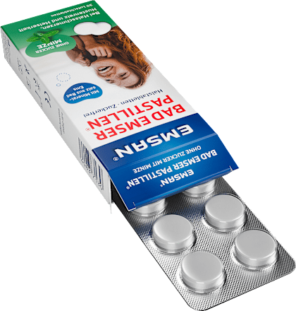 Bad Emser Pastillen Halstabletten ohne Zucker Emsan