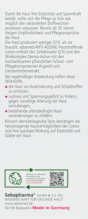Anti Aging Bodylotion hautstraffend sebamed
