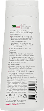 Shampoo Anti-Haarverlust sebamed