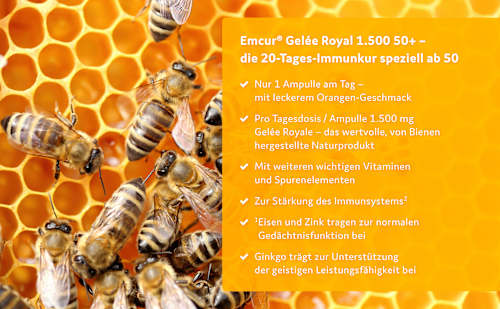 Gelée Royal Immunkur 50+ EMCUR