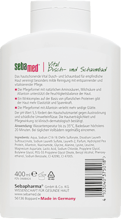 Duschgel Vital Dusch+Schaumbad sebamed