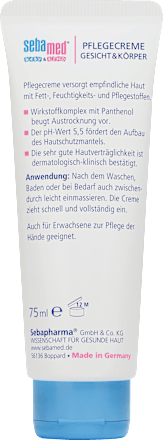 Baby & Kind Pflegecreme Gesicht & Körper  sebamed baby
