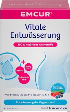 Vitale Entwässerung Liquid Sticks 15 St EMCUR