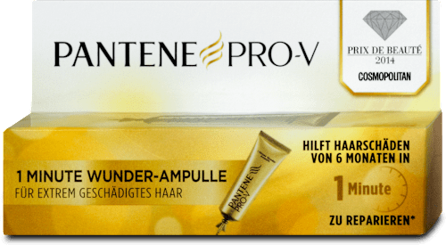 1 Minute Wunder-Ampulle Haarpflege PANTENE PRO-V