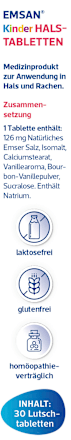 Halstabletten Kinder Emsan
