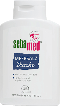 Pflegedusche Meersalz sebamed