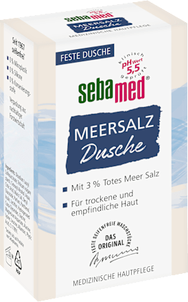 feste Dusche Meersalz sebamed