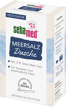 feste Dusche Meersalz sebamed