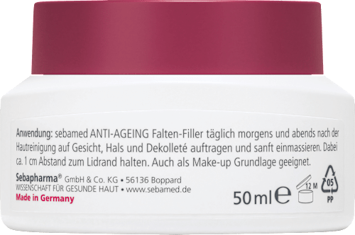 Anti Aging Gesichtscreme Falten-Filler sebamed