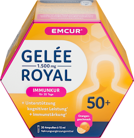 Gelee Royal 1500 Ampullen Orange 20 St EMCUR