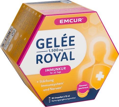 Gelee Royal 1500 Ampullen Banane 20 St EMCUR