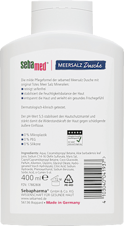Dusche Meersalz sebamed