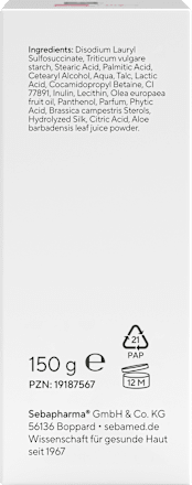 seifenfreies Waschstück mit Olivenöl sebamed