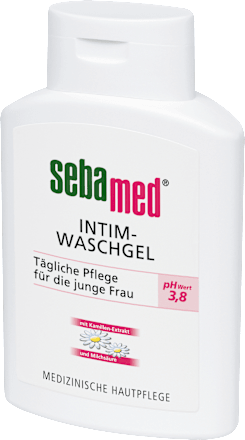 Интимен душ гел с pH 3,8 sebamed