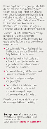 Peeling unreine Haut sebamed