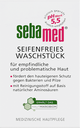 seifenfreies Waschstück sebamed