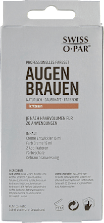 Augenbrauenfarbe Lichtbraun  Swiss-o-Par