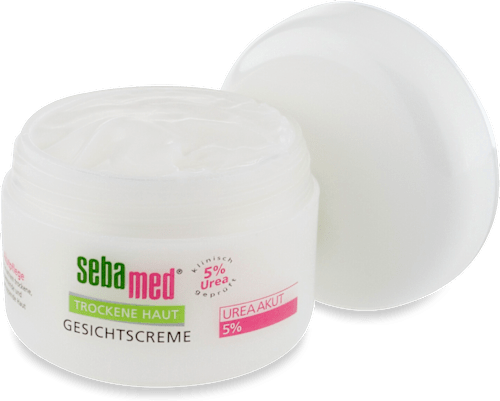 Gesichtscreme Trockene Haut Urea Akut 5% sebamed