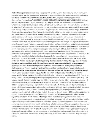 Mleko początkowe Pre Bio od urodzenia dmBio