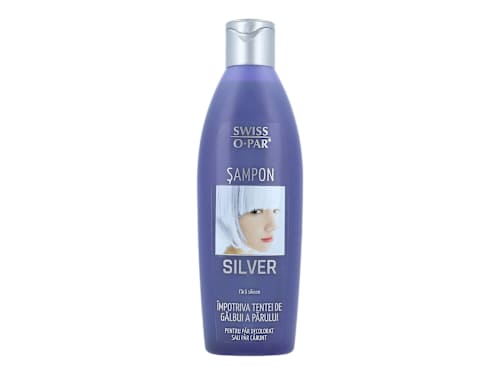 Șampon silver împotriva tentei de gălbui a părului SWISS O PAR