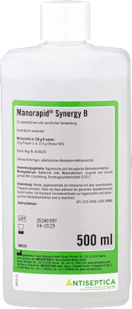 Handdesinfektionsmittel Manorapid Synergy Antiseptica