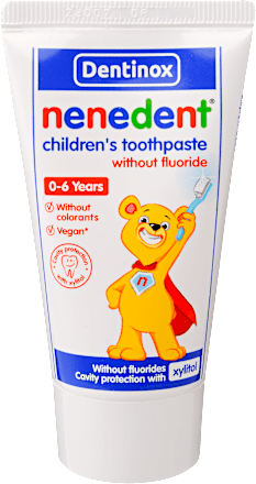 Fluoridmentes fogkrém gyermekeknek 0-6 éves korig nenedent