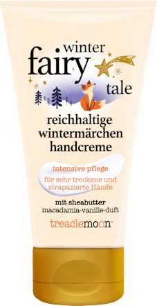 Handcreme winter fairy tale mit Sheabutter, trockene Haut treaclemoon