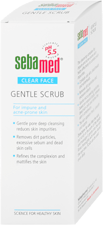 Clear Face jemný pleťový peeling sebamed