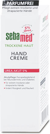 Krém na ruky s 5 % obsahom urey sebamed