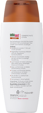 Sonnenschutz Lotion LSF 50+ sebamed