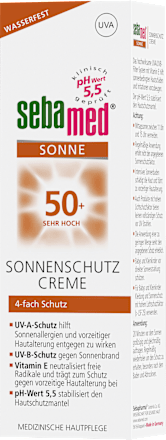 Sonnenschutzcreme LSF 50+ sebamed