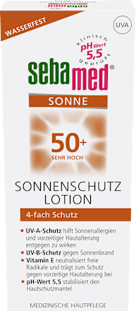 Sonnenschutz Lotion LSF 50+ sebamed