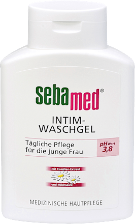 Интимен душ гел с pH 3,8 sebamed