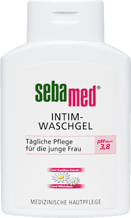 Интимен душ гел с pH 3,8 sebamed