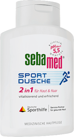 Duschgel Sportdusche 2in1 für Haut & Haar sebamed