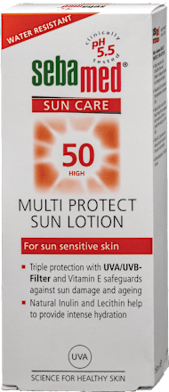 SUN CARE MULTI PROTECT losion za zaštitu od sunca, SPF50+ sebamed