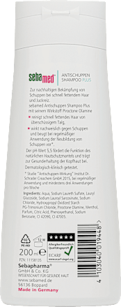 Shampoo Anti-Schuppen Plus  sebamed