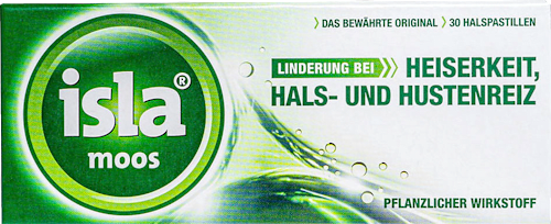 Heiserkeit, Hals- und Hustenreiz Pastillen isla