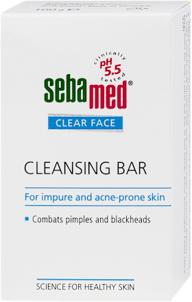 CLEAR FACE - čvrsti sapun za lice  sebamed