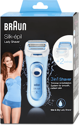 Ženski brivnik Silk-epil Lady Shaver Braun