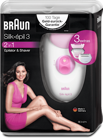 Silk-épil 2in1 Epilierer & Rasierer Braun