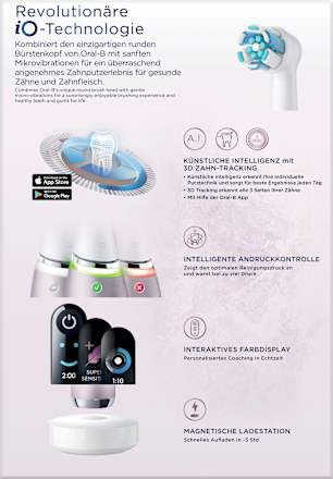 Elektrische Zahnbürste iO Series 9 Rose Quartz Oral-B