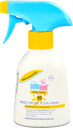 SUN CARE MULTI PROTECT dečiji sprej za zaštitu od sunca, SPF 50 sebamed baby