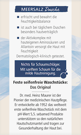 feste Dusche Meersalz sebamed