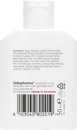 Duschgel Frische Dusche mit Allantoin, Reisegröße sebamed