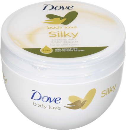 Body Love Silky Pampering krema za tijelo Dove