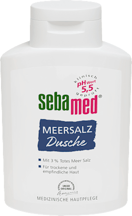 Pflegedusche Meersalz sebamed