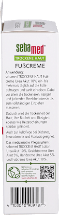 Krem do stóp do skóry suchej 10% mocznika sebamed