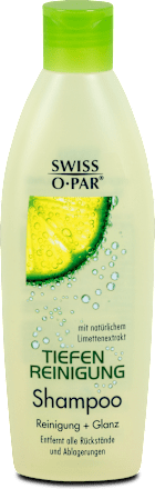 Shampoo Tiefenreinigung mit Limettenextrakt Swiss-o-Par
