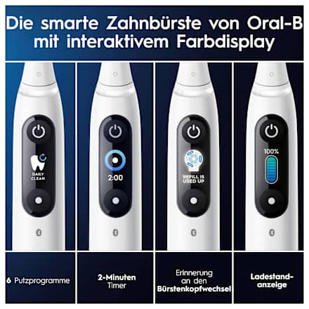 Elektrische Zahnbürste iO Series 8N White Alabaster Oral-B
